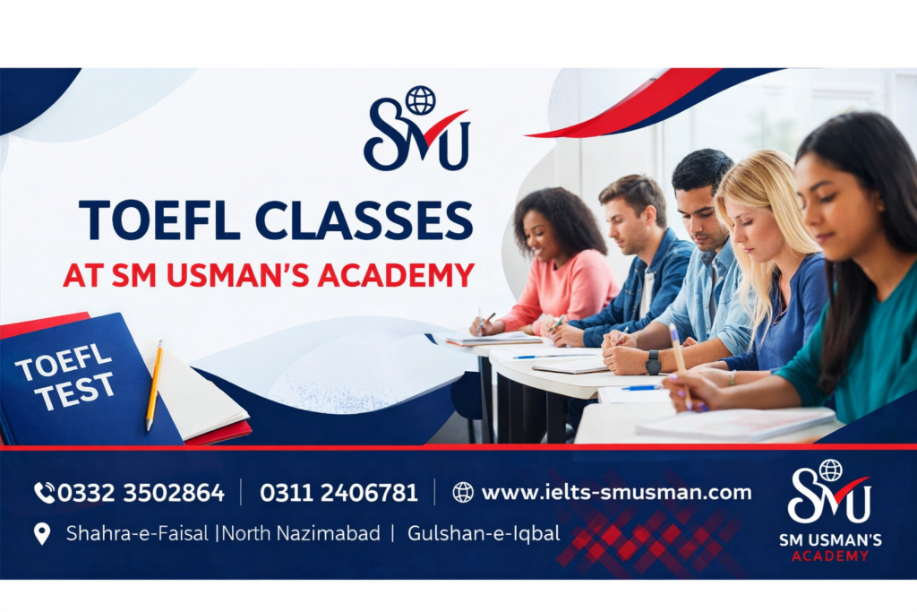 Best TOEFL classes in karachi